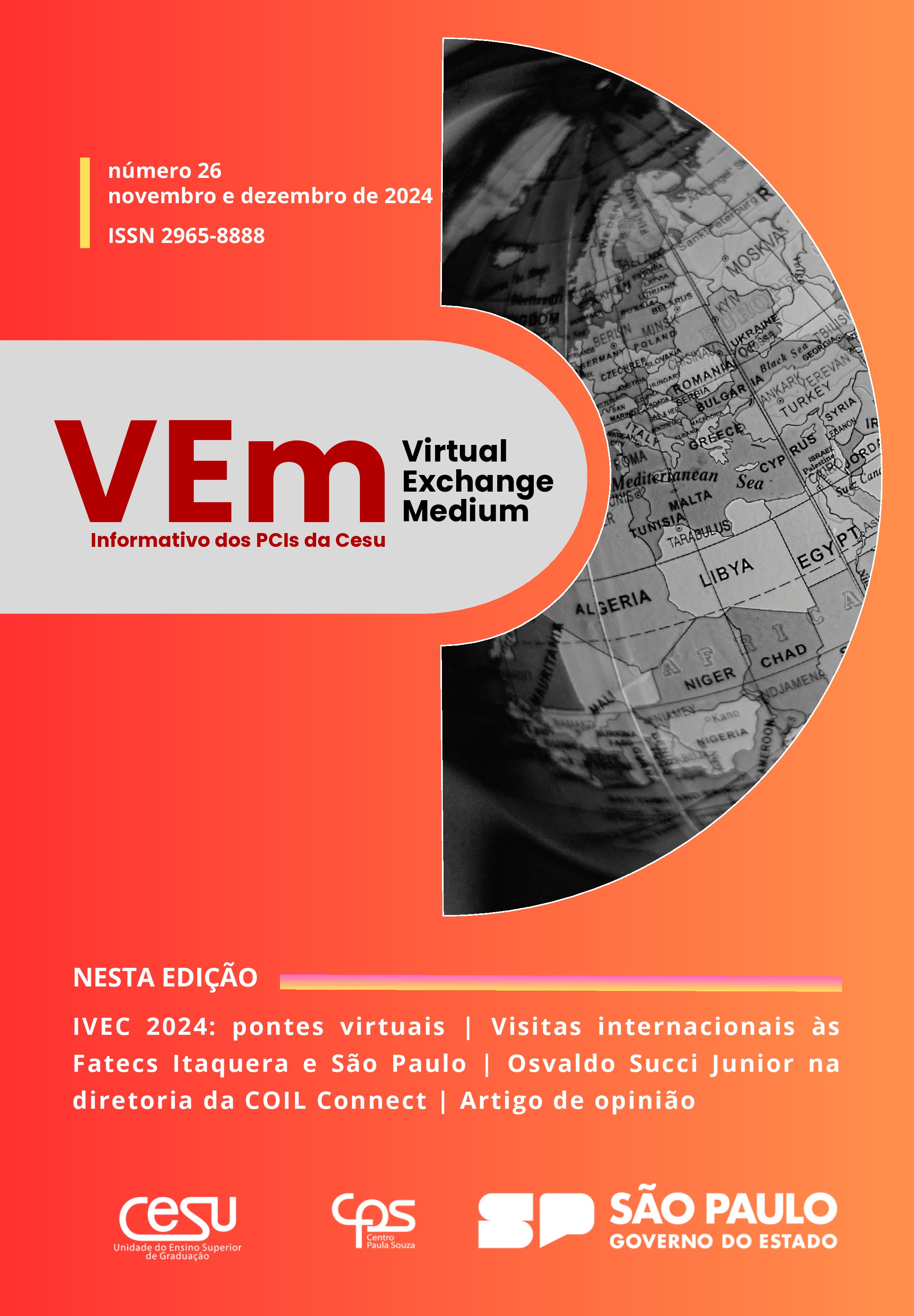 					Ver Núm. 26 (2024): VEm: Virtual Exchange Medium - nº 26
				