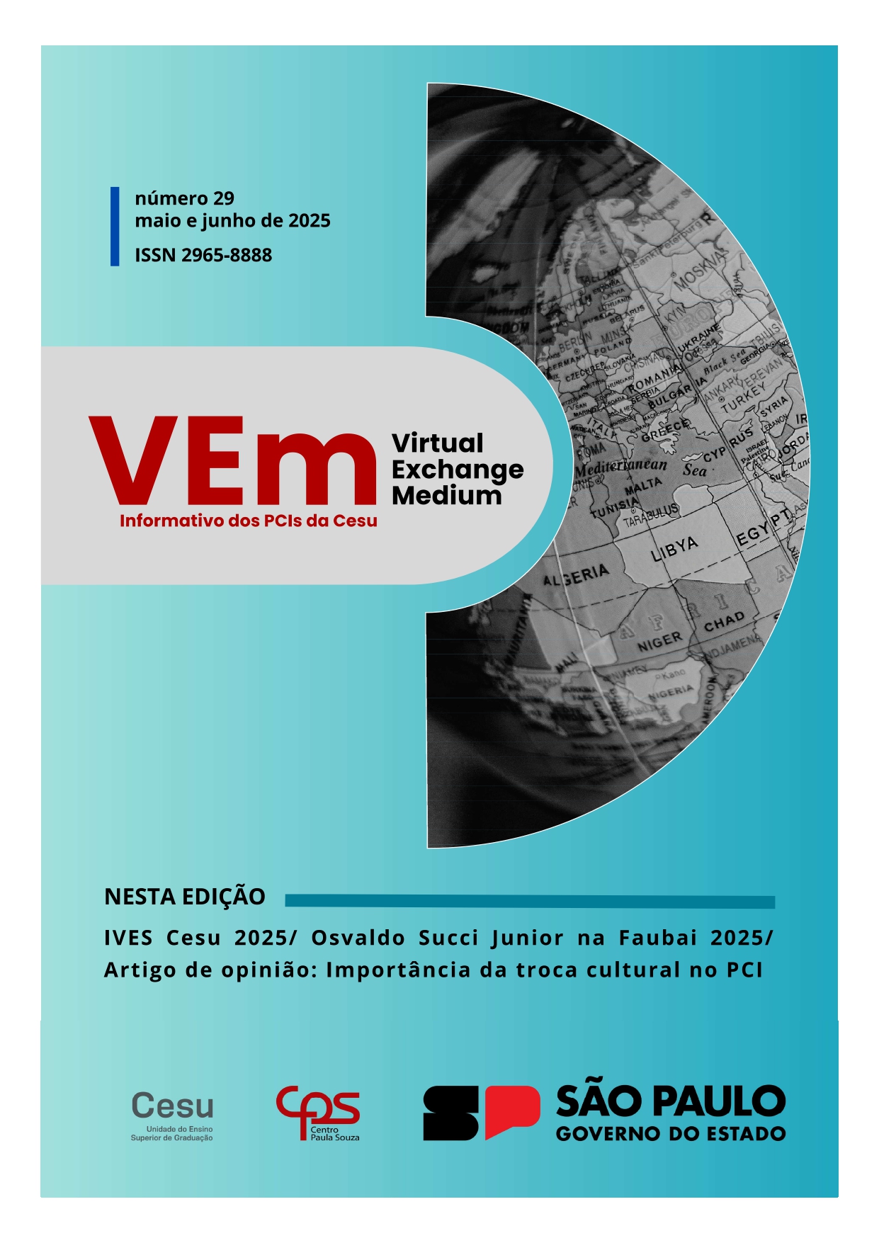 Visualizar n. 29 (2025): VEm: Virtual Exchange Medium - nº 29