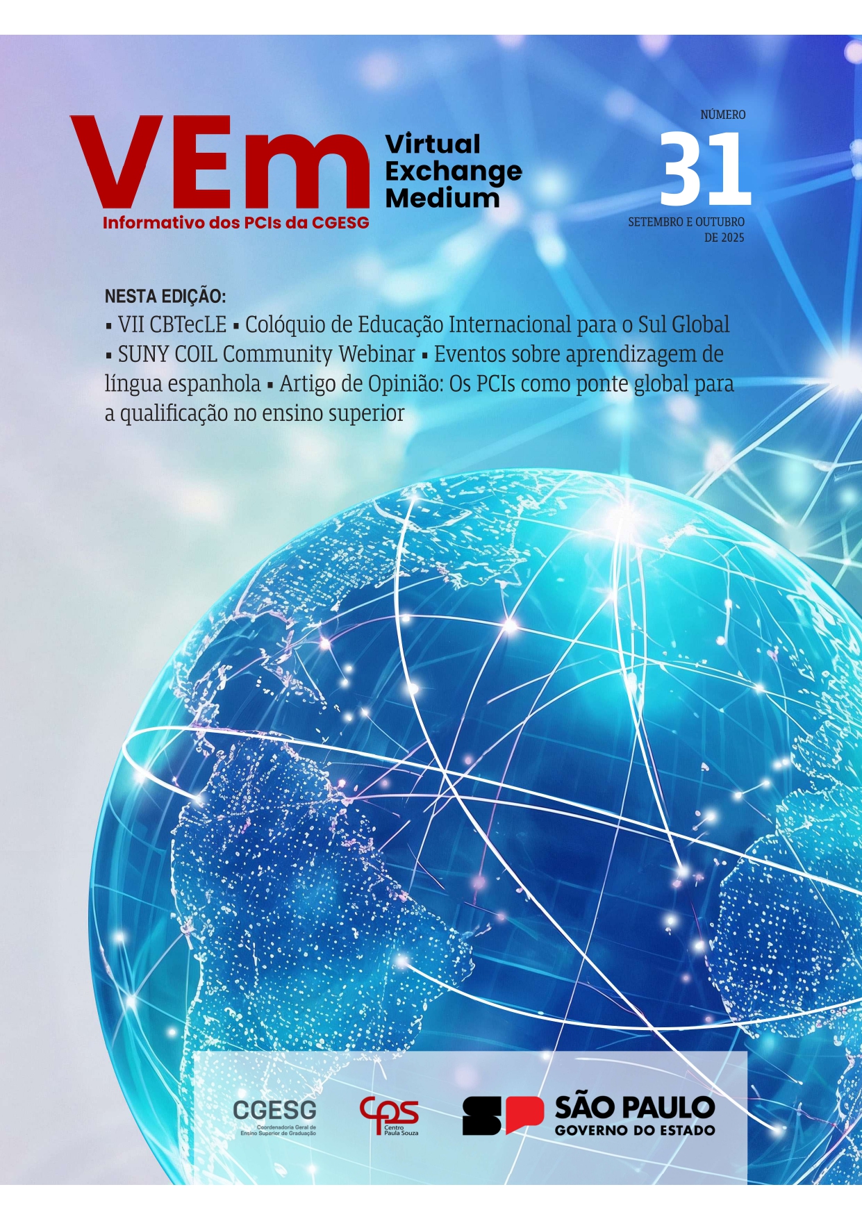 Visualizar n. 31 (2025): VEm: Virtual Exchange Medium - nº 31
