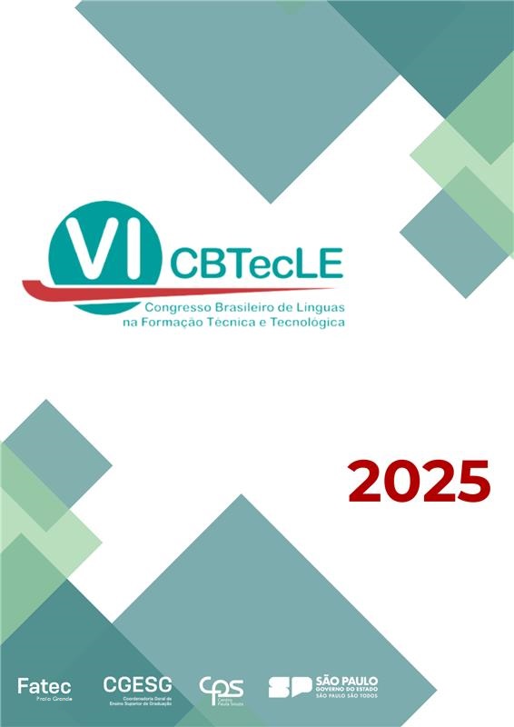 Visualizar v. 7 n. 1 (2025): VII Congresso CBTecLE
